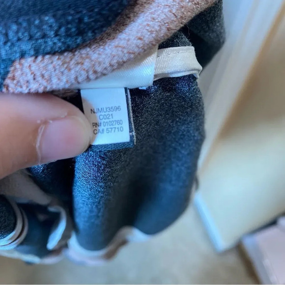 KATE SPADE Rio Sleeveless Dress Crepe Size 6 Brown Black White Mod - Picture 8 of 10